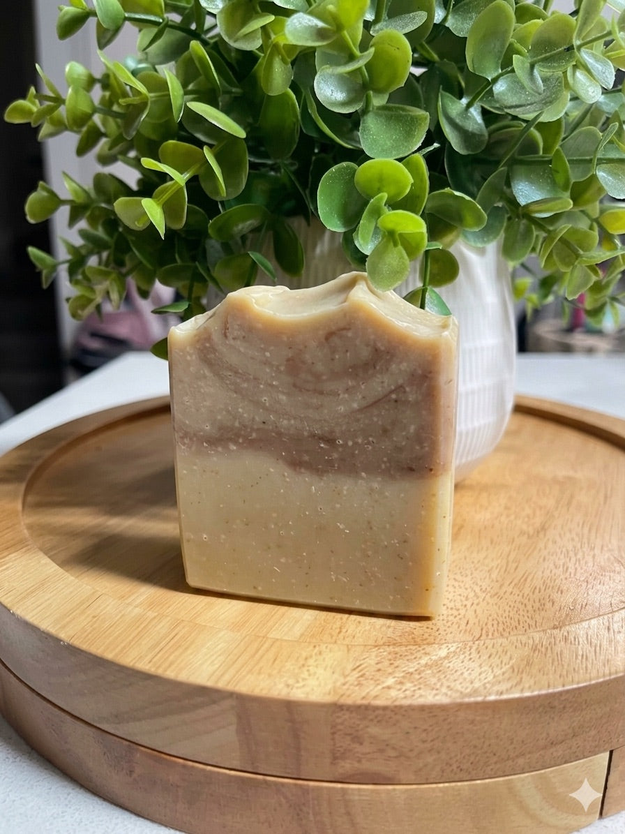 Creamy Oats and Honey Soap