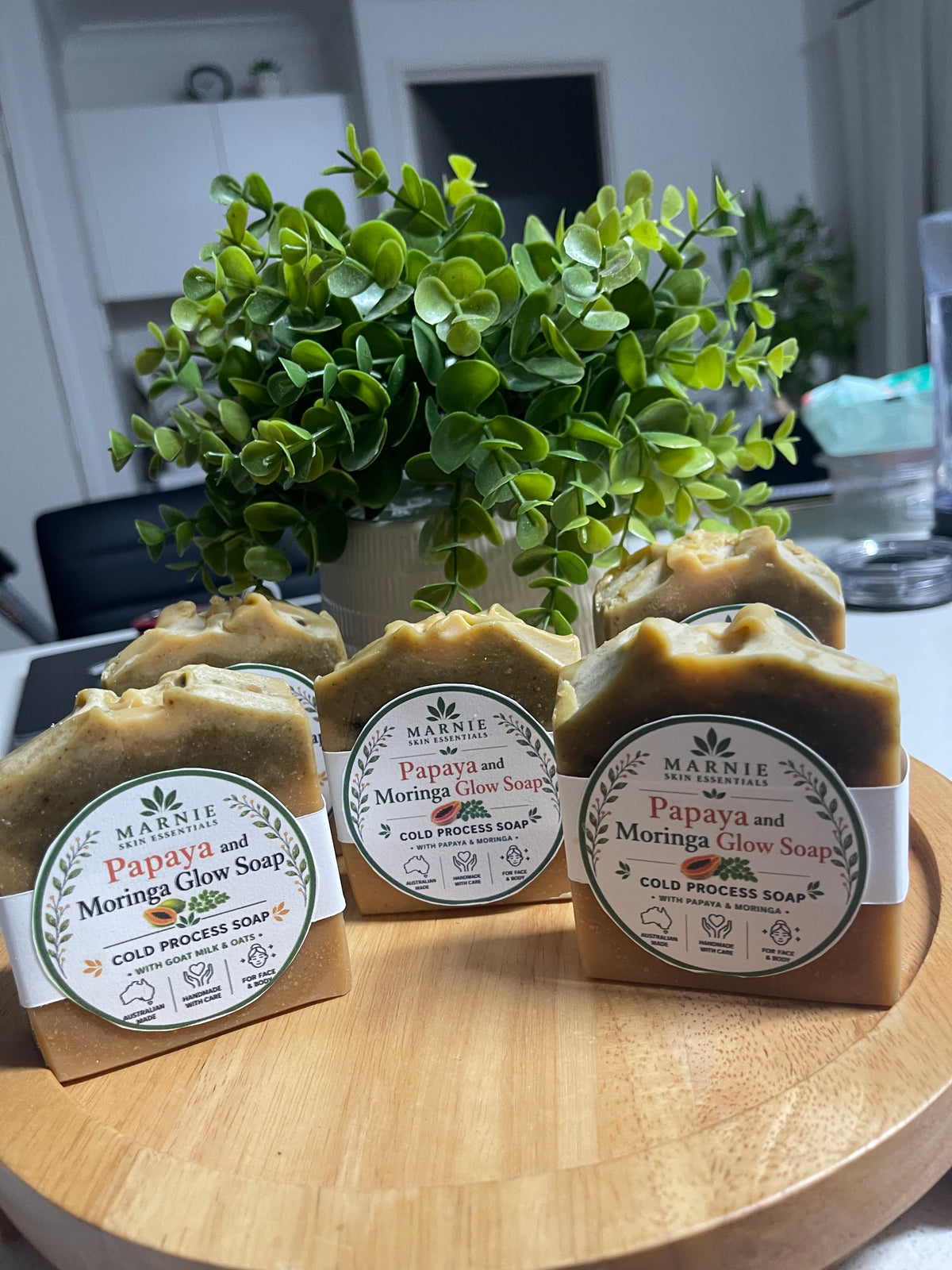 Milky Papaya & Moringa Glow Soap